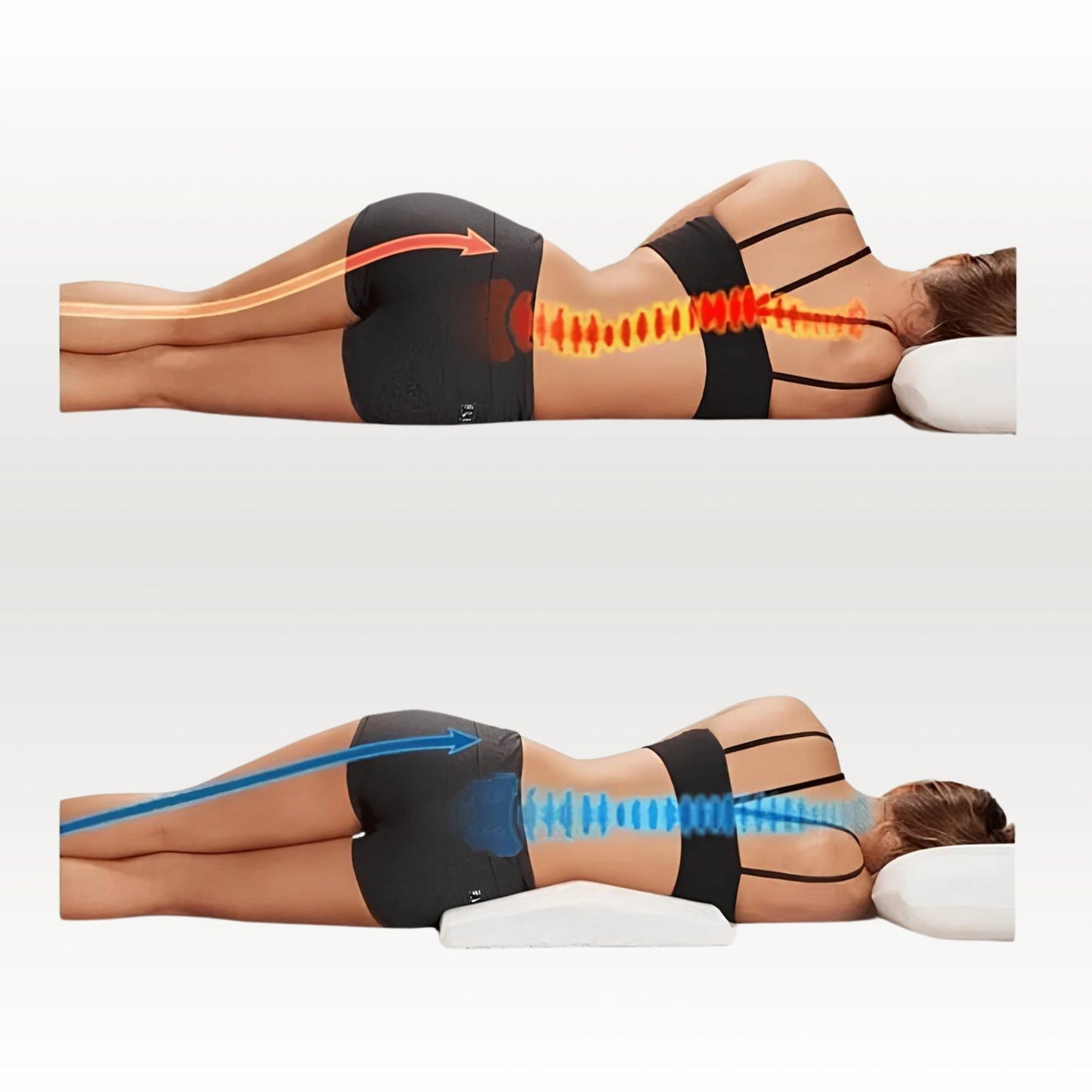 Cellsius Orthopedic Lumbar Cushion - Relieves Back Pain